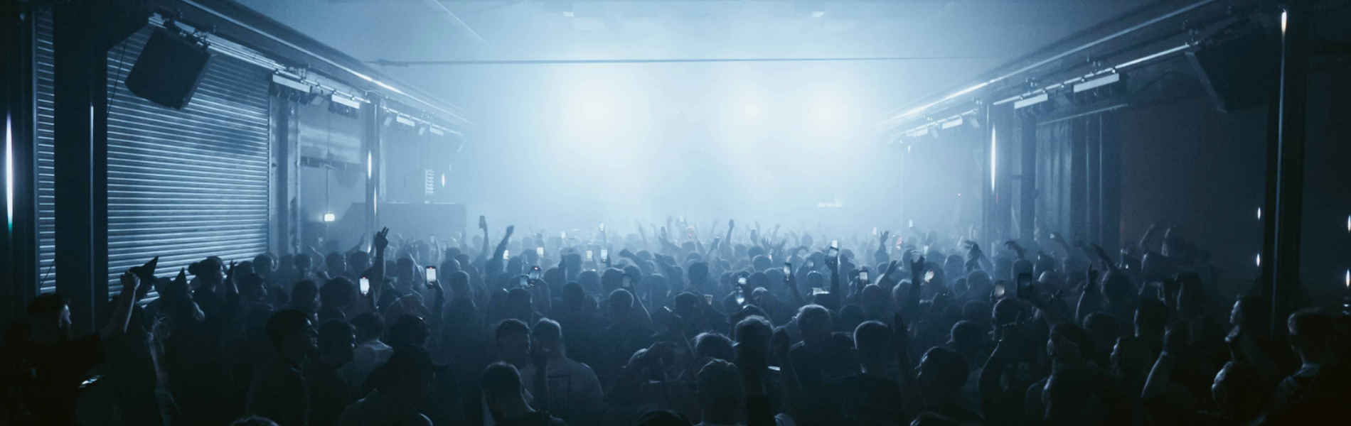 A concert at Forge Warehouse.