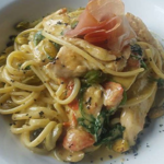 Pasta at Isabella's.