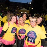 People taking part in the Night Strider walking challenge helping to raise money for St Luke's.