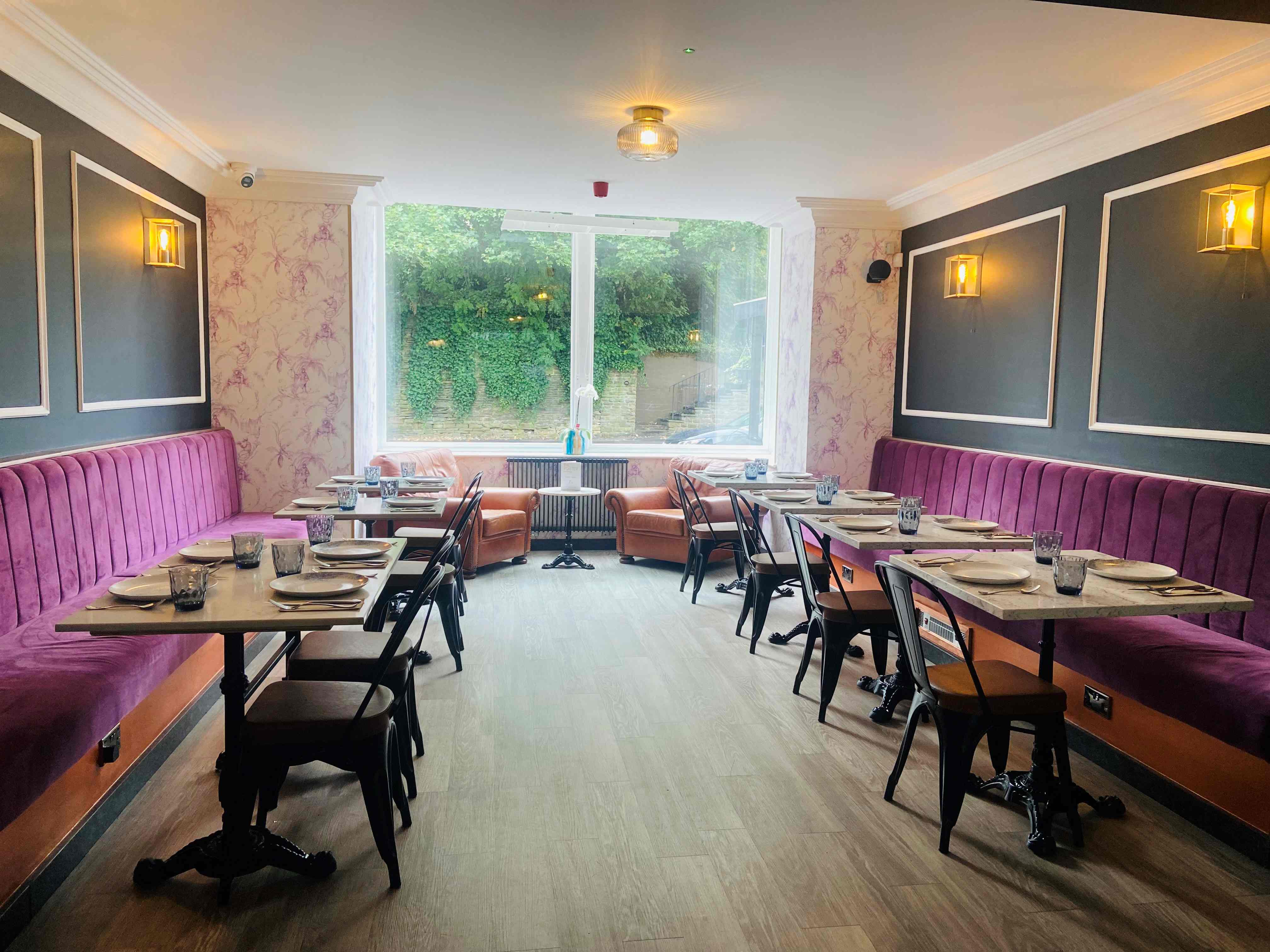 Interior shot of The Psalter.