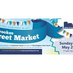 Promo poster for the Crookes Street Market.