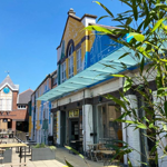 The exterior of Terrace Goods.