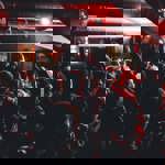 People partying inside Panke Social at night