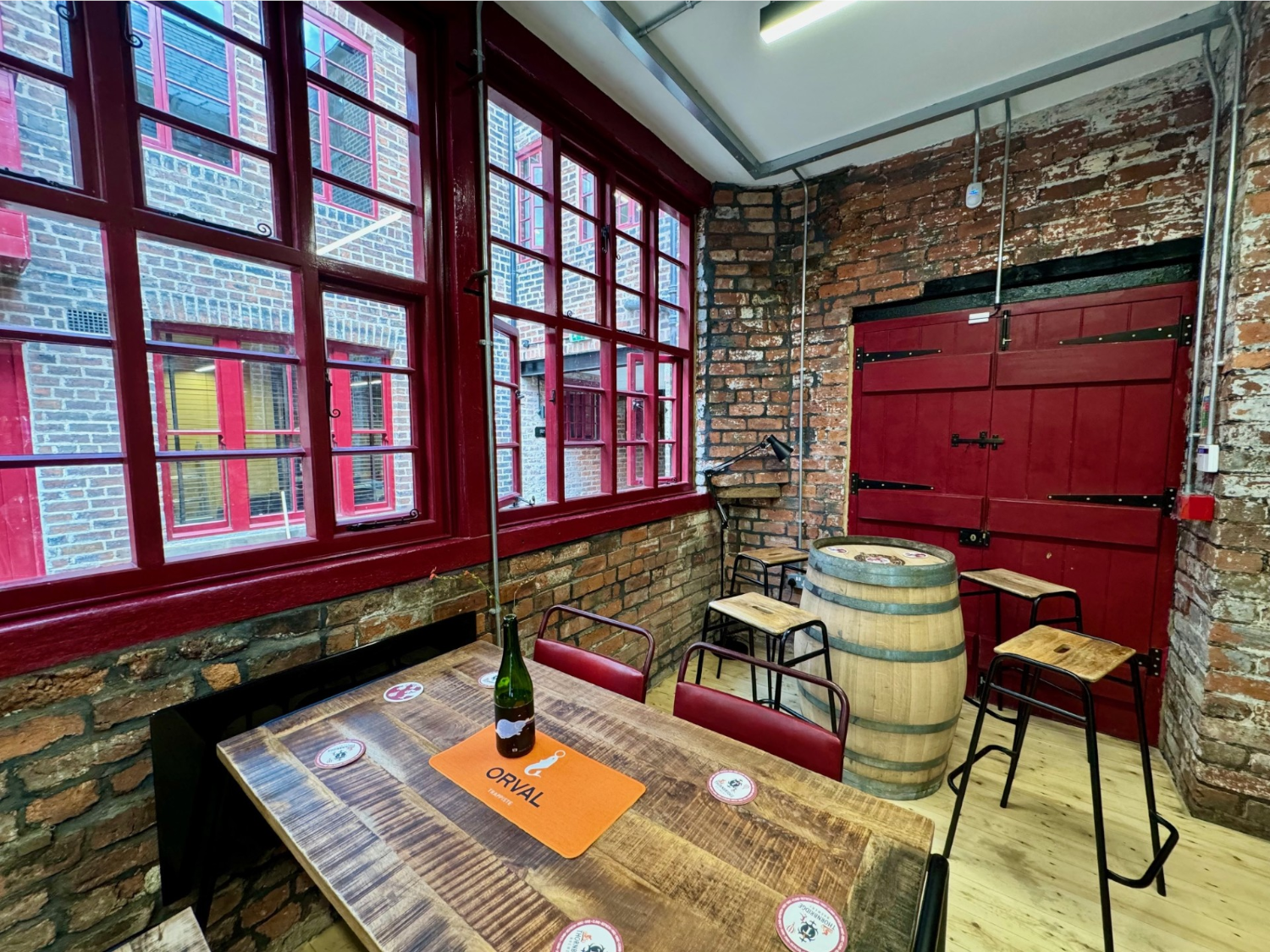 Inside a shop at Leah's Yard 