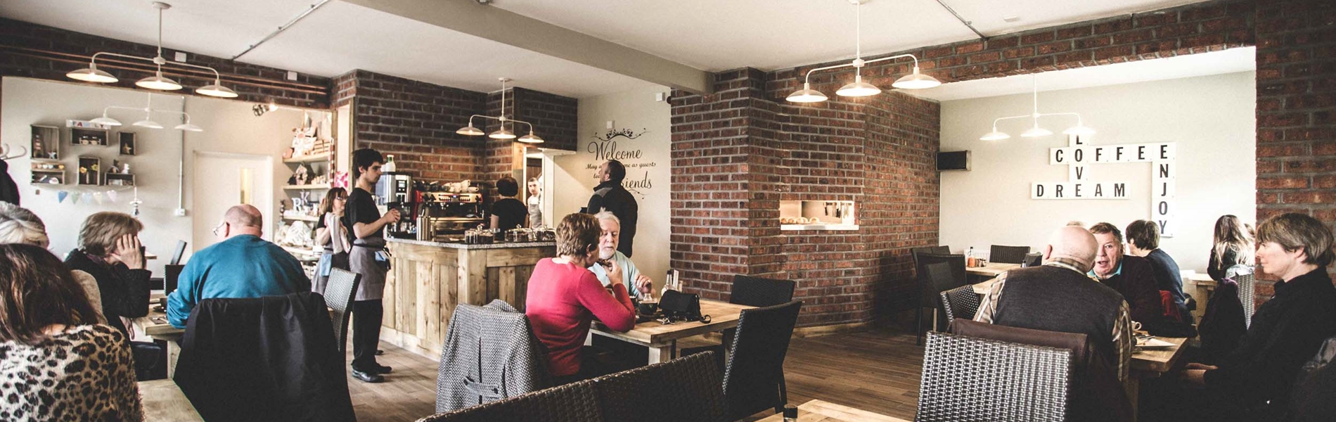 The interior of the Hidden Gem.