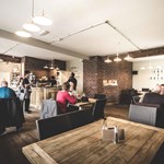 The interior of the Hidden Gem.