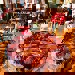 A vegan cake at Cafe #9.