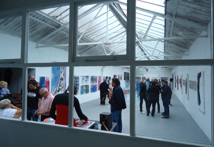 The exhibition space at Gage Gallery.