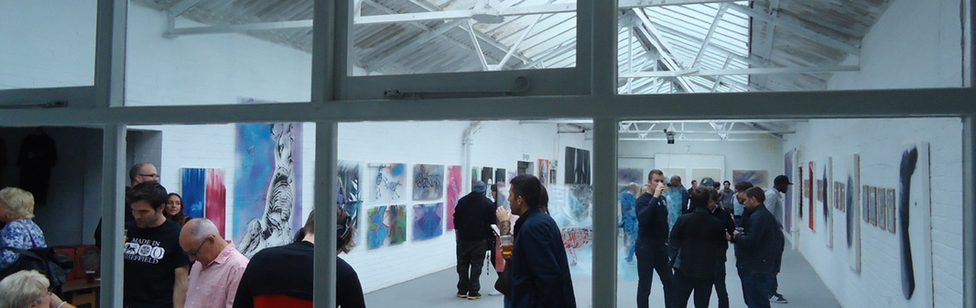 The exhibition space at Gage Gallery.