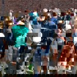 People enjoying a Kelham Island Walk.