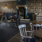 Interior of The Tickled Trout.