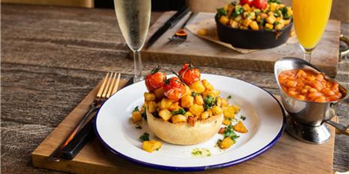 A table for two at Pieminister.