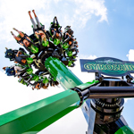 The Gyrosaur Ride at Gulliver's Valley Resort.