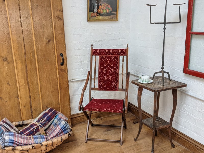 Various pieces of vintage furniture for sale at The WareHouse.