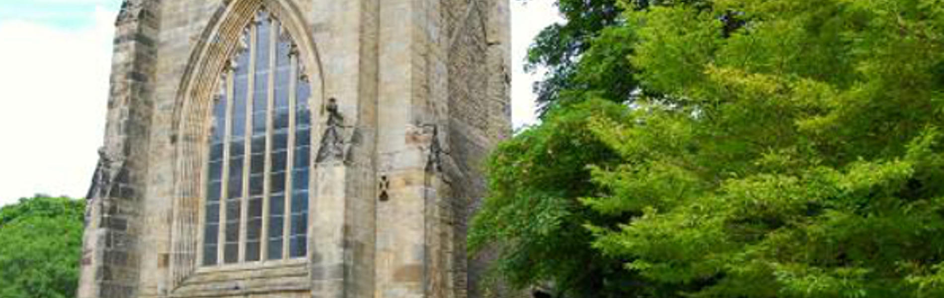 The exterior of Beauchief Abbey.