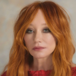 A portrait shot of Tori Amos.