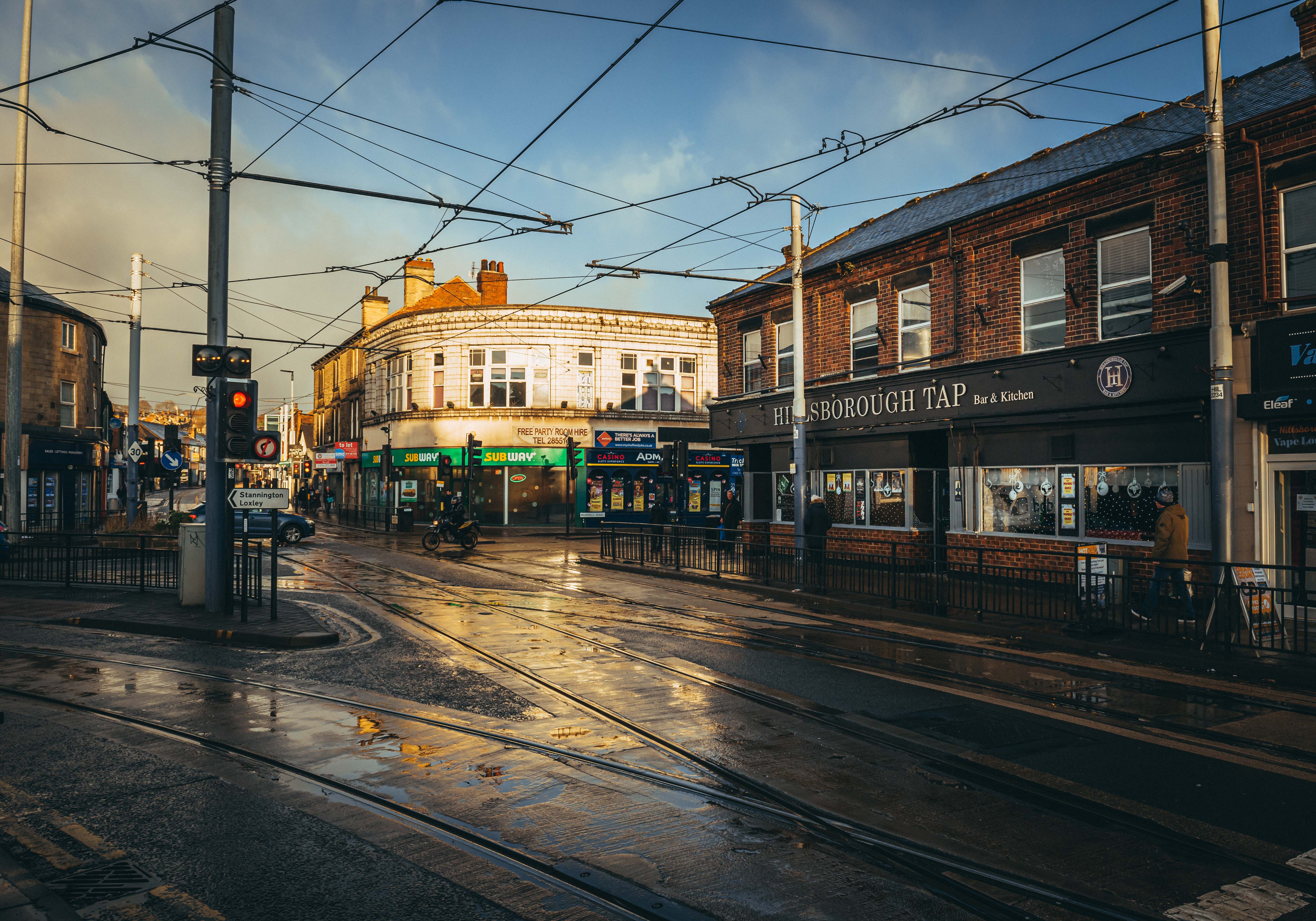 The exterior of The Hillsborough Tap.