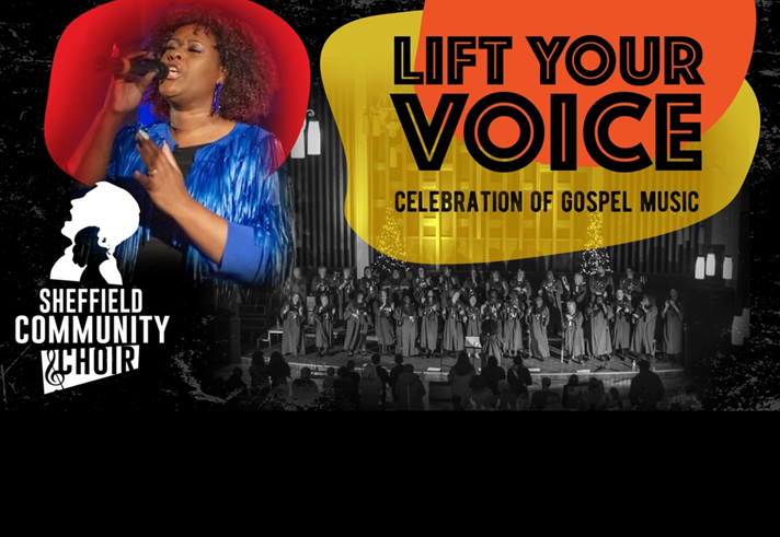 Promo image for Sheffield Community Choir - Lift Your Voice.