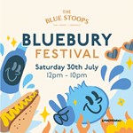The poster for the Bluebury event.