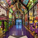 The interior of Golf Fang.