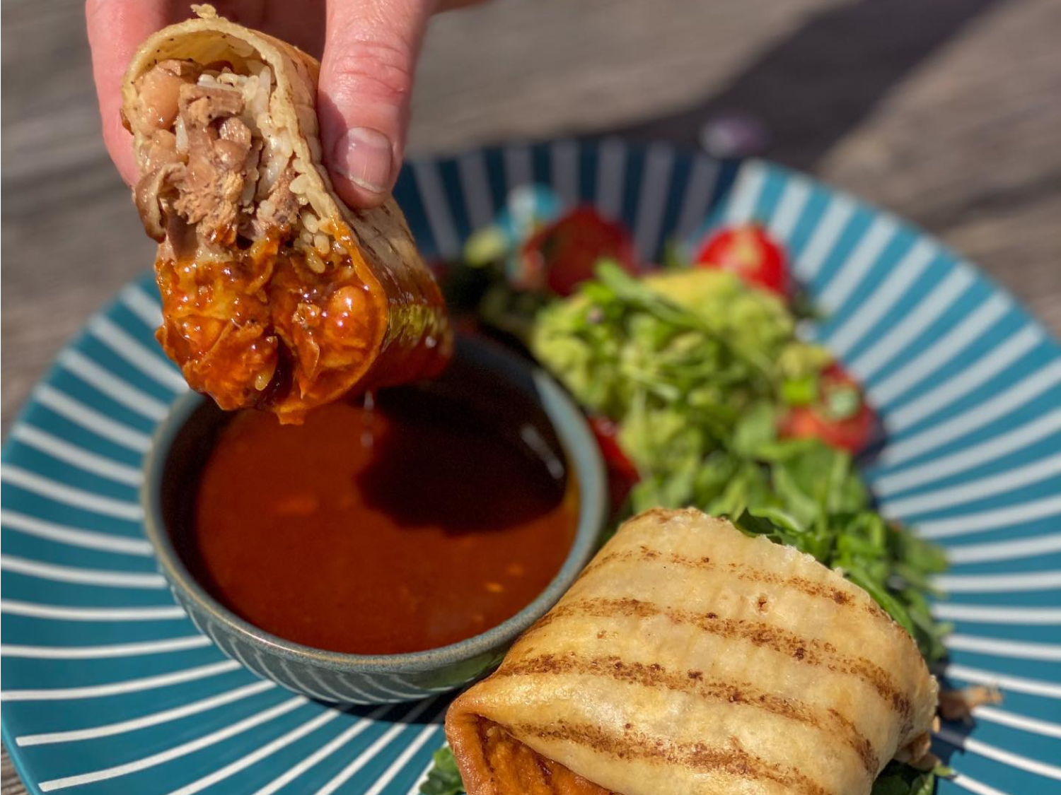 Burritos at Kollective Kitchen - Nether Edge