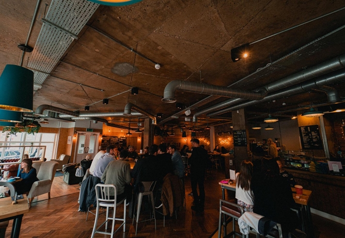 The interior at Couch.