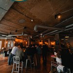 The interior at Couch.