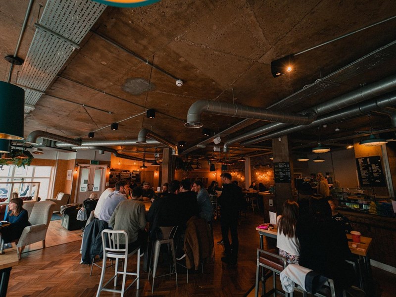 The interior at Couch.