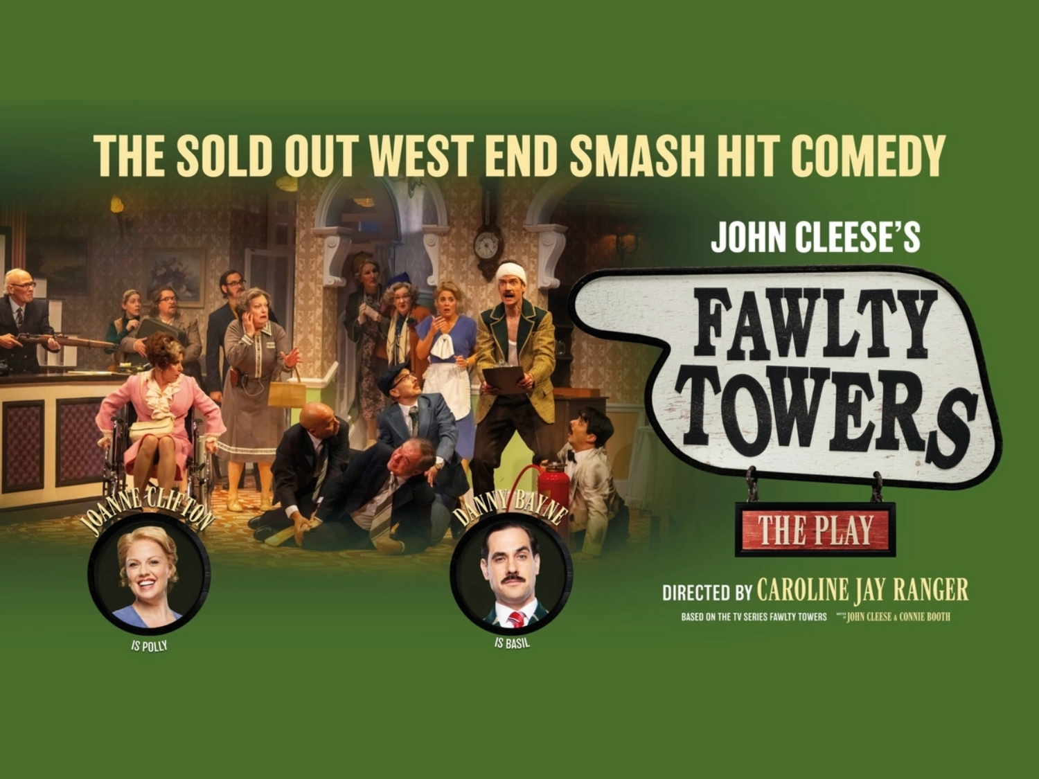 Promo poster for Fawlty Towers The Play