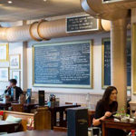 Interior of the Thyme Cafe.