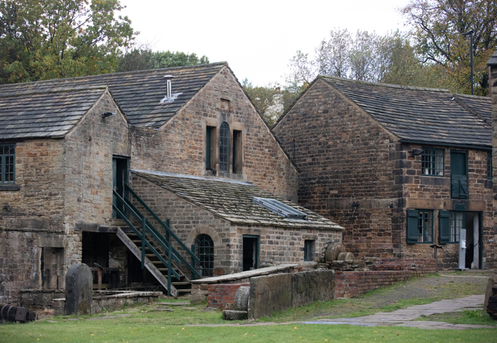 Some of the buildings at the Abbeydale Industrial Hamlet.