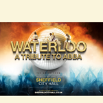 Promo poster for the Waterloo – A Tribute to ABBA show.