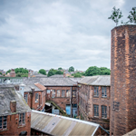 The exterior of the Locksley Distilling Co.