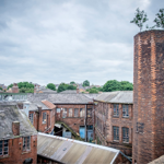 The exterior of the Locksley Distilling Co.
