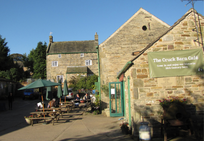 Farm buildings at Whirlow Hall Farm.