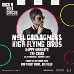 Promotional artwork featuring Noel Gallagher 