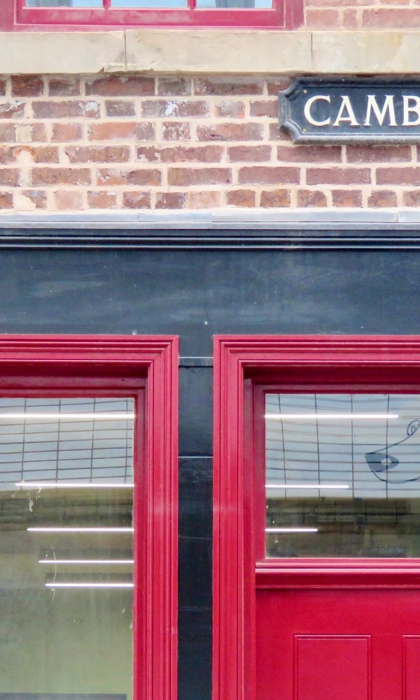 The entrance to the McKee Gallery.