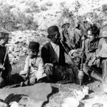 A still from Grass: A Nation’s Battle for Life (1925), a documentary on the heroic annual migration of the nomadic Bakhtiari tribes of Iran.