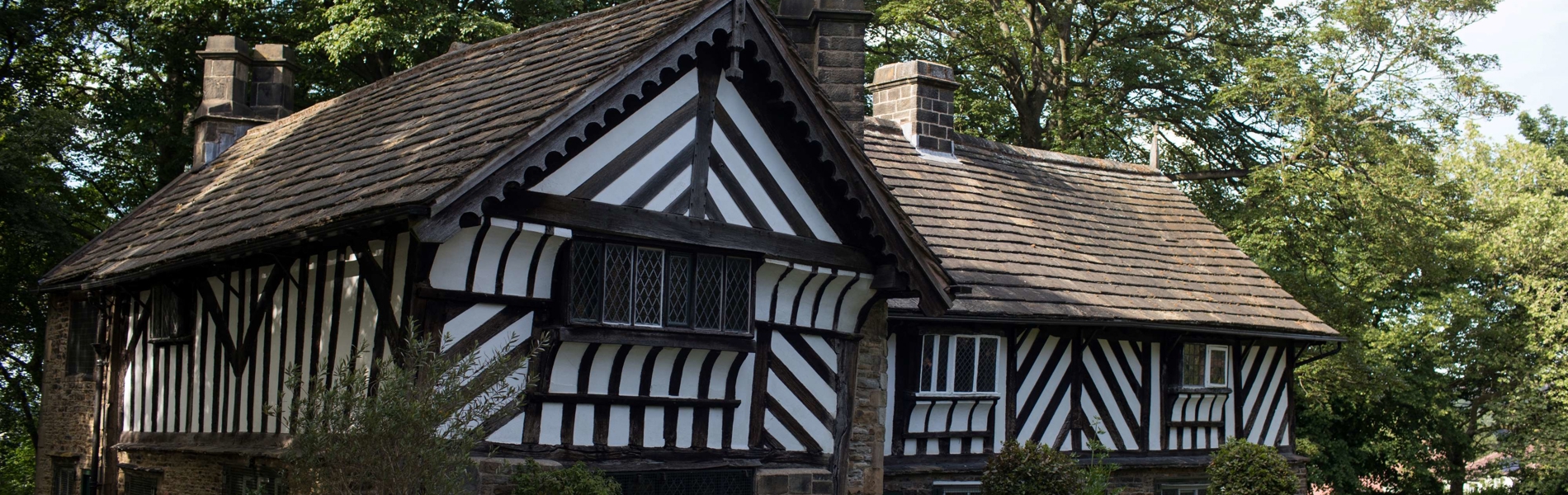 The Bishops House in Meersbrook Park in Summer.
