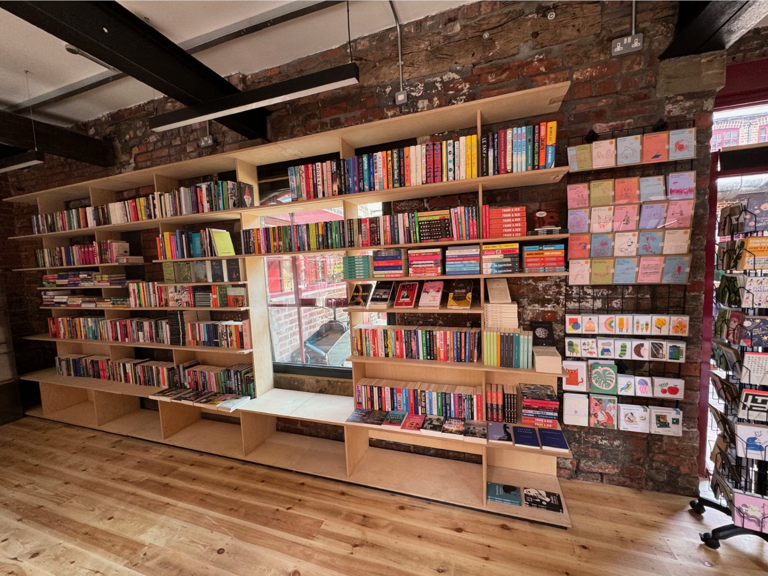 Inside a shop at Leah's Yard 