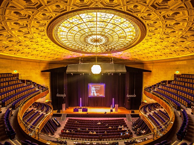The Oval Hall at Sheffield City Hall.