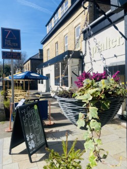 The exterior of The Psalter on a lovely sunny day.