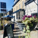 The exterior of The Psalter on a lovely sunny day.