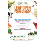 Poster for the Open Farm Day.