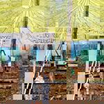 The main camp at TRIBE Bushcraft Centre