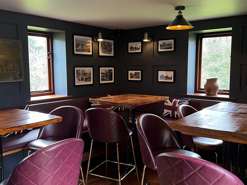 The interior of the bar & bistro Assembly.