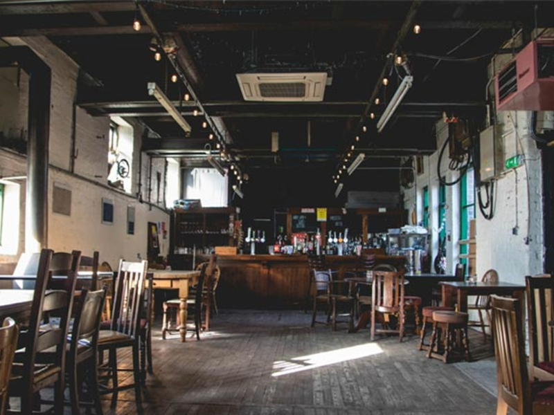 The interior of Toolmakers Live.