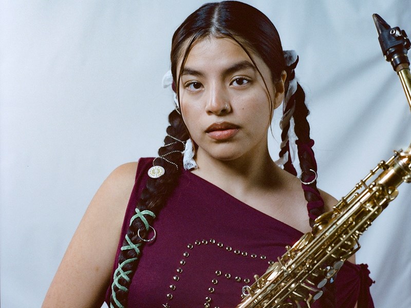Hailing from Peru saxophonist, flautist and composer Allexa Nava, an award-winning participant on the Tomorrow’s Warriors Emerging Artists Programme, has been making waves on the UK jazz scene. Image: Kadeen-Mae Brown