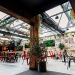 Interior of Peaks Sports Bar & Snooker Club.