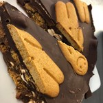 Cakes on display at the Millhouses Park Cafe.